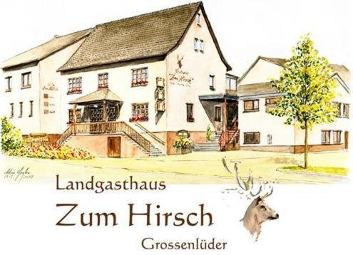 Hotel- Restaurant Zum Hirsch Großenlüder Екстериор снимка
